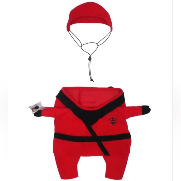 Vibrant Life Halloween Dog or Cat Costume Ninja Small 17-20 inches - Picture 5 of 7